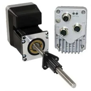 LMD23 NEMA 23 CANopen External Linear Actuator with M12 Connectors