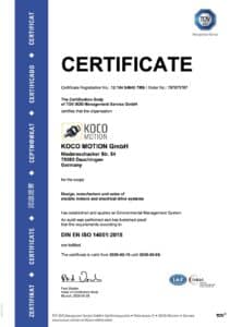 DIN EN ISO 14001:2015 EN