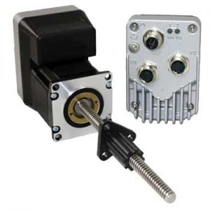 LMD23 NEMA 23 Pulse/direction External Linear Actuator with M12 Connectors